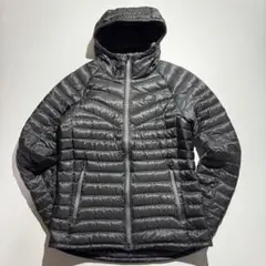 00s NIKE マイクロ ダウン フェザー テック フーディ ジャケット 古着のサムネイル