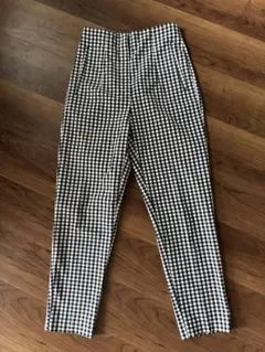 ZARA ハイウェストパンツ　Mサイズ　春夏用のサムネイル