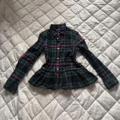 POLO RALPH LAUREN タータンチェックシャツ 140