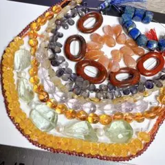 y*5様 クリスマスセール✨天然石ビーズの豪華なセットf26