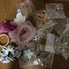 ヘアアクセサリーセット 16点セット　まとめ売り　福袋