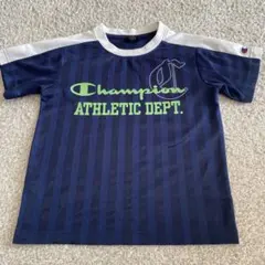 Champion チャンピオン キッズ Tシャツ 140 ネイビー
