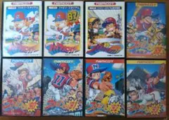 ファミコン プロ野球ファミリースタジアム 8本セット 初代〜９３ 動作確認済