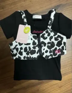 BABYDOLL ビスチェ付き Tシャツ 90cm