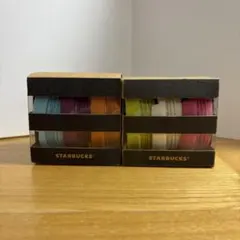 スターバックスブラックコレクタブルズリッドアソート3個　2個セット