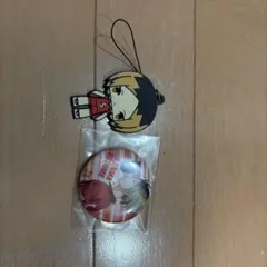ハイキュー 孤爪研磨 ラバーストラップ 缶バッジ