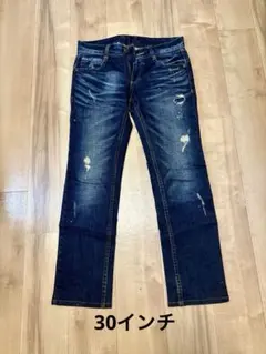 レッドペッパー　ダメージデニムと刺繍ベージュパンツ　2本セット
