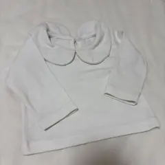 80サイズ　丸襟T