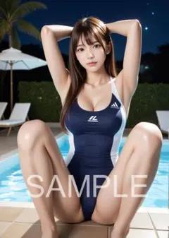 AI 美女 グラビア A4ポスター 美人 可愛い 生写真 高画質 c102025