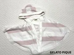 GELATO PIQUE フード付きポンチョ