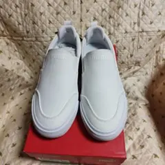 モ*マ様 プーマ◆スリッポン24cm/オフホワイト