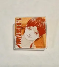 ハイキュー‼︎ ハイキュー展　アクリルバッジ　原作絵　影山飛雄