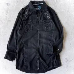 Roar Archive TORCH SR II 刺繍 長袖シャツ 黒M Y2Kのサムネイル
