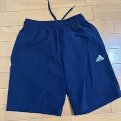 adidas CLIMLITE ネイビー ハーフパンツ 160