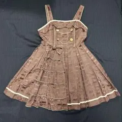 Melty Ribbon Chocolateジャンパースカート　チョコのサムネイル
