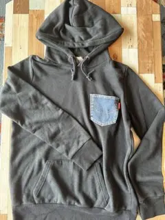 RODEO CROWNS ブラック　フード付きパーカー