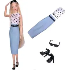 バービー人形 ポピーパーカー ジェニー 服 ドレス アウトフィット 725