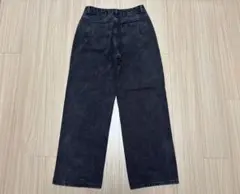 Dazy ブラックデニム ワイドパンツ XL ジーンズ