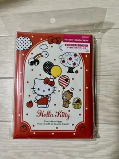 匿名配送　シールバインダー　Hello Kitty シール帳　キティ