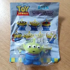 トイストーリー　エイリアン　②　ソフビパペットマスコット　ソフビ人形フィギュア