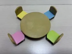 シルバニアファミリー　森のようちえん　テーブル　イス