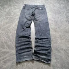 00s archive denim flap fade grunge y2k