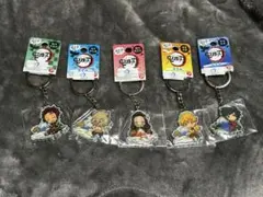 鬼滅の刃 富士山限定キーホルダー 5個セット