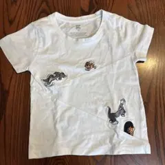 トムとジェリー Tシャツ 110cm ホワイト