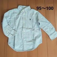 ラルフ　ボタンダウンシャツ 3/6T