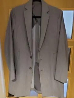 ÉDIFICE エディフィス 春向けグレー ロングコート 44