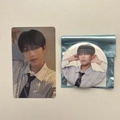 KO1KEYZ 飯塚亮賀1ST FAN MEETING 缶バッジ トレカセット