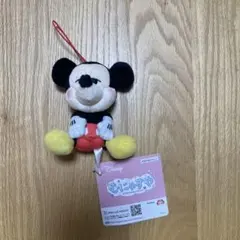 ミッキーマウス ぬいぐるみ 約15cm タグ付き