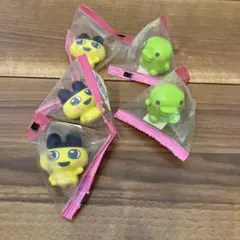 たまごっち　プチっとすわりマス フィギュア マスコット　5体