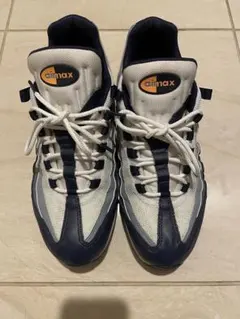 ナイキ エアマックス95 ミッドナイトネイビー/レーザーオレンジ 27.5cm