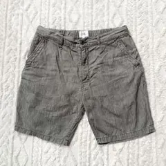 CRIMIE コットン ショートパンツ グレー ショーツ　XLのサムネイル