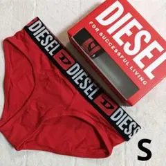 新品★ディーゼル DIESEL ビキニ ショーツ S レディース パンツ レッドのサムネイル