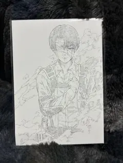 劇場版 進撃の巨人 描き下ろし リヴァイ ビジュアルカード