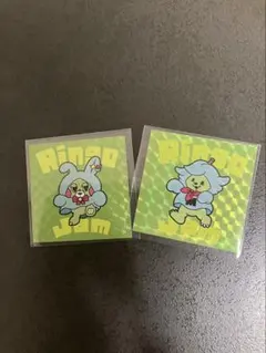 ミセスグリーンアップル　フライングゴースト ステッカー　メメル　ジャミー