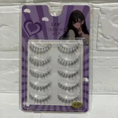 【新品】3個セット　つけまつげ 5ペア 束感 ナチュラル 透明軸のサムネイル