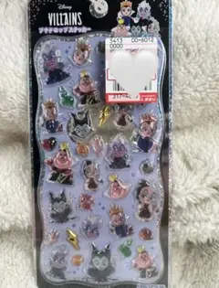 【正規品】ディズニー ヴィランズ プチドロップステッカー