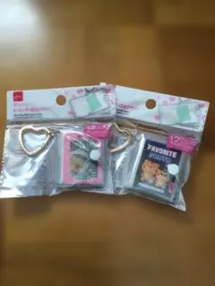 アルバムキーホルダー 韓流デザイン セット ダイソー