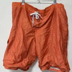 オーシャンパシフィック 杢調 海パン ストレート裾 XL 橙 ポリエステル 海のサムネイル