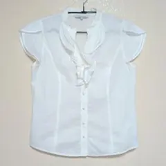LAURA ASHLEY 綿100％ ブラウス サイズ13 白のサムネイル