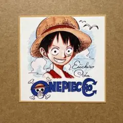 懸賞品 週間少年ジャンプ フェア 特典シール サイン ONE PIECE ルフィ