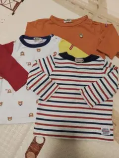 MIKIHOUSE ミキハウス ホットビスケッツ ロンT まとめ売り