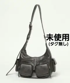 未使用 PAGEBOY ZIPポケットBAG ブラック ショルダーバッグ