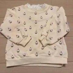 ★美品★petit main カップケーキ柄のトレーナー110cm