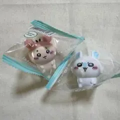 ちいかわ インテリアミニフィギュア5 古本屋 カニちゃん モモンガ　2個　セリア