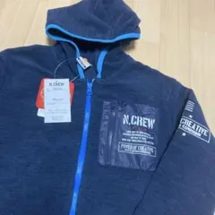 新品　150サイズ パーカー　未使用品　裏起毛　長袖　上着　フード付き