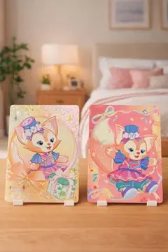 【限定】リーナベル 香港ディズニー20周年 カード2枚